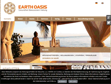 Tablet Screenshot of earth-oasis.de